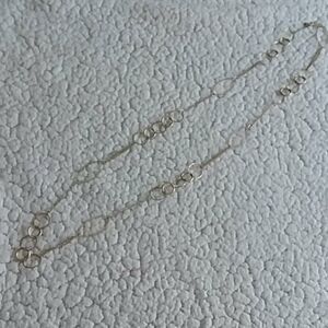 Claire's gold circular chain long necklace